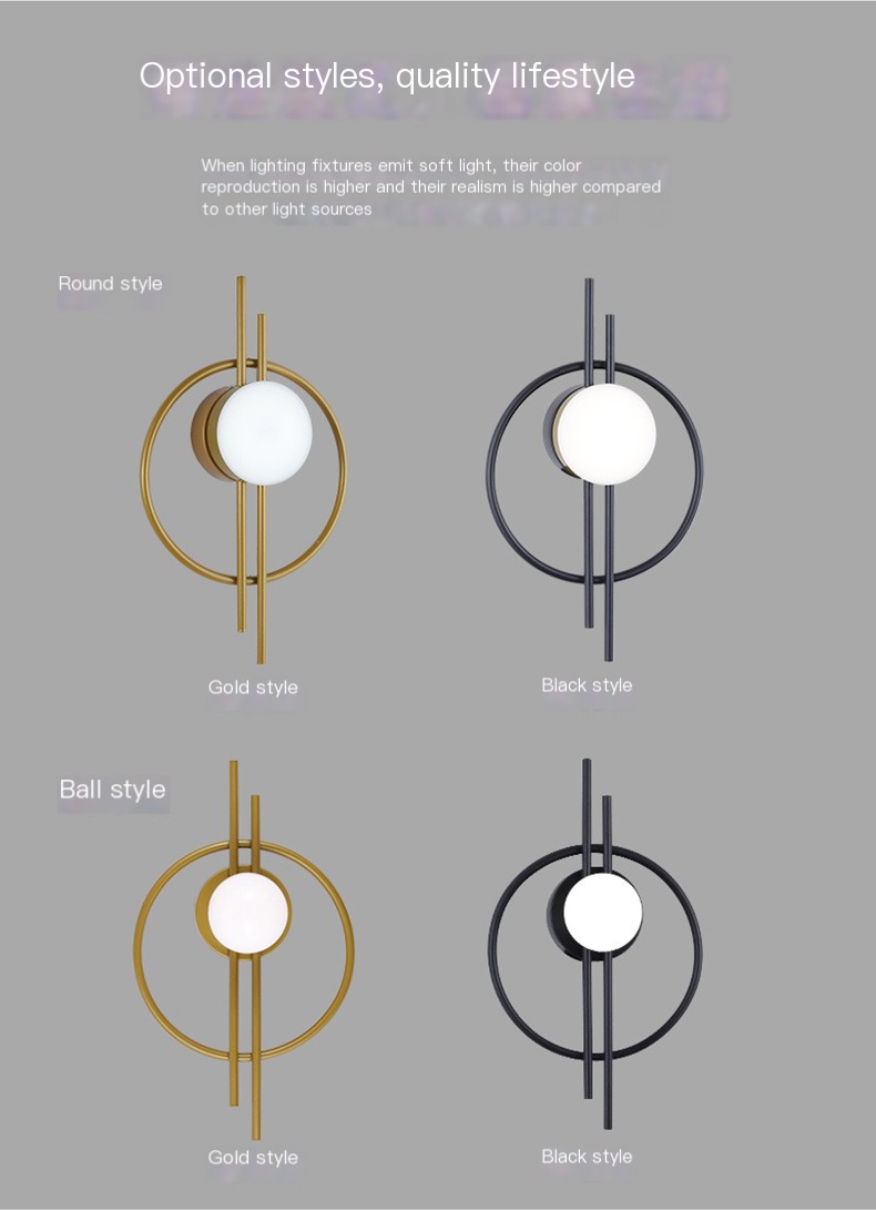 Light Luxury Wall Lamp Image 2