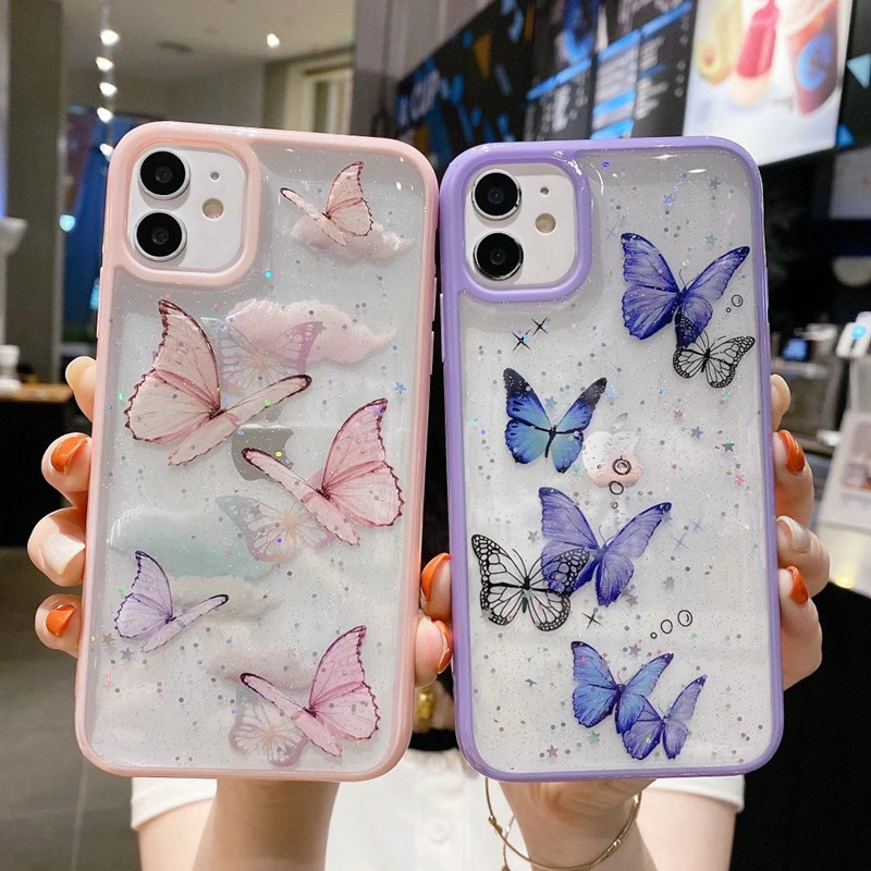 Blue Butterfly Phone Case 2