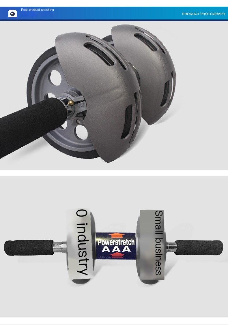 Double Wheel Rebound Abdominal Health Device 1