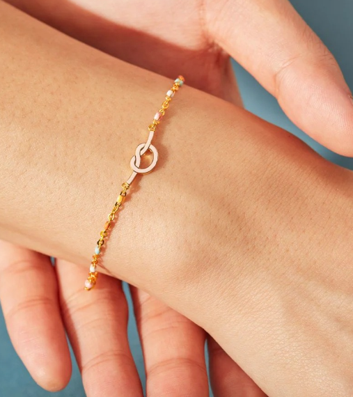 Mother & Daughter Knot Bracelet - Image 4