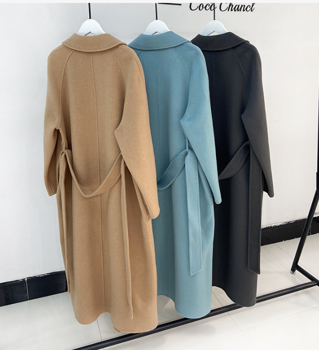 Double-sided Cashmere Coat Suit