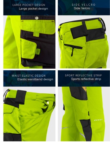 Large Pocket Work Pants