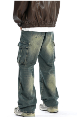 Unisex Denim Trousers Image 3