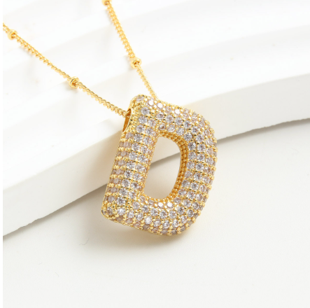 Close-up of the necklace