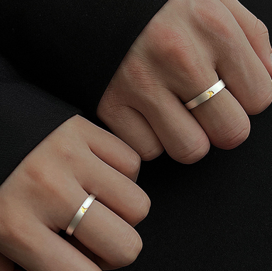 Sun Moon Flying Cloud Ring Image 1