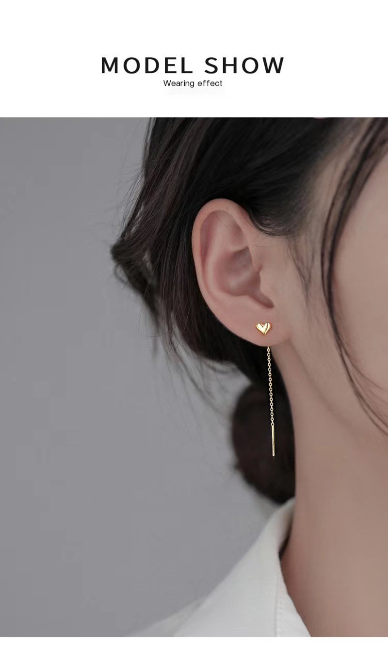 Heart-Shaped Earrings - Image 4