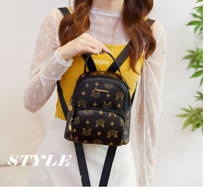 Snake Pattern Backpack Style