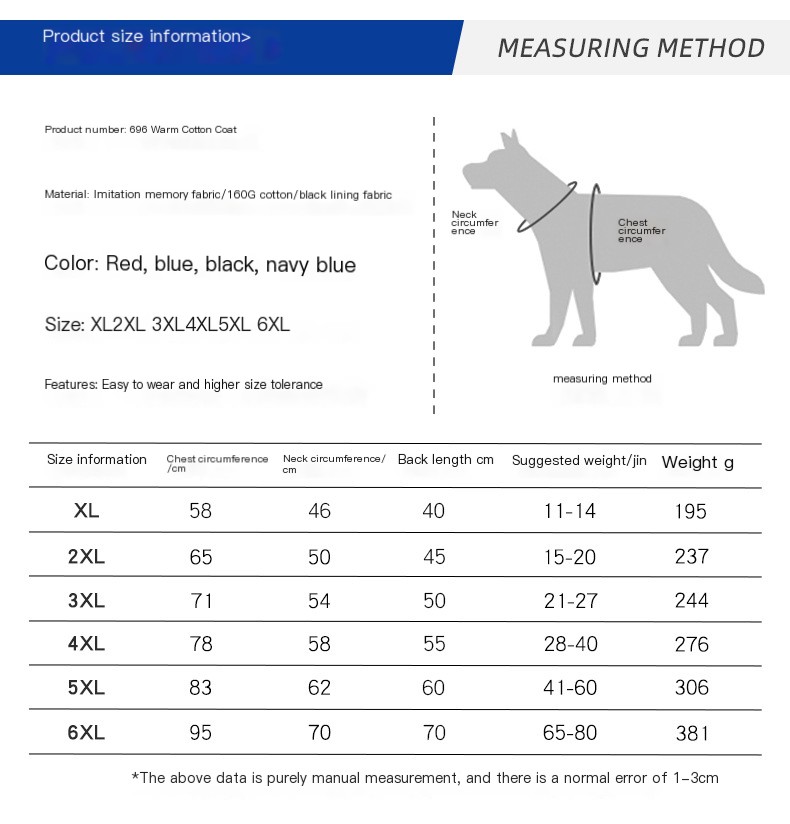 Dog Jacket Image 1