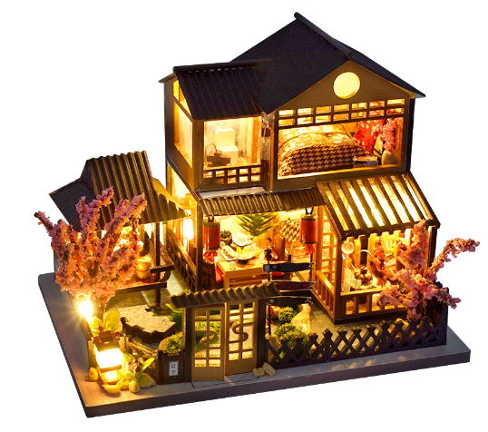 3D Wooden Puzzle House