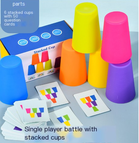 Children's Stack Cup Game - Double