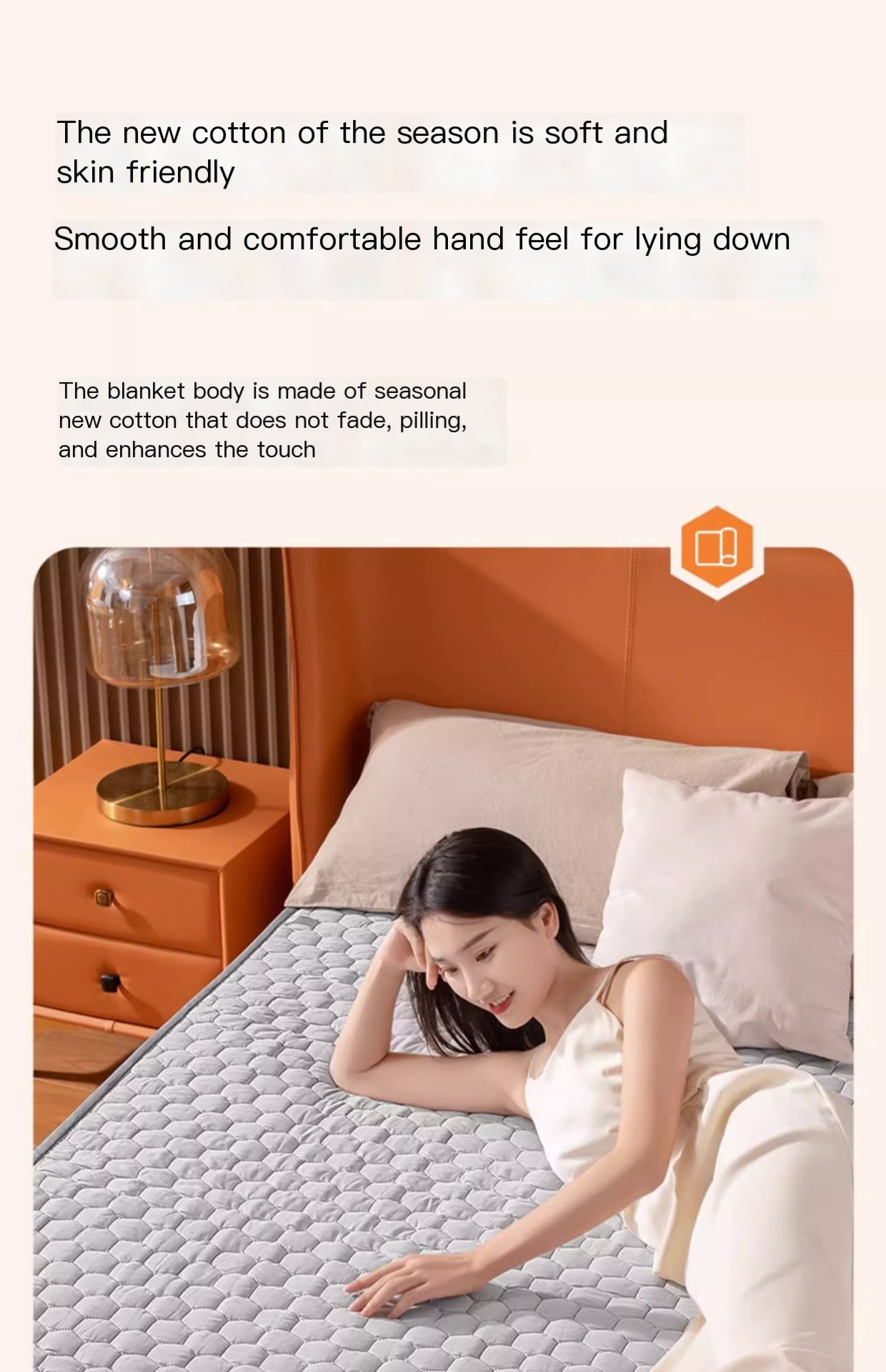Double Control Heated Blanket