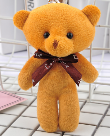 Bear Plush Keychain Image 2