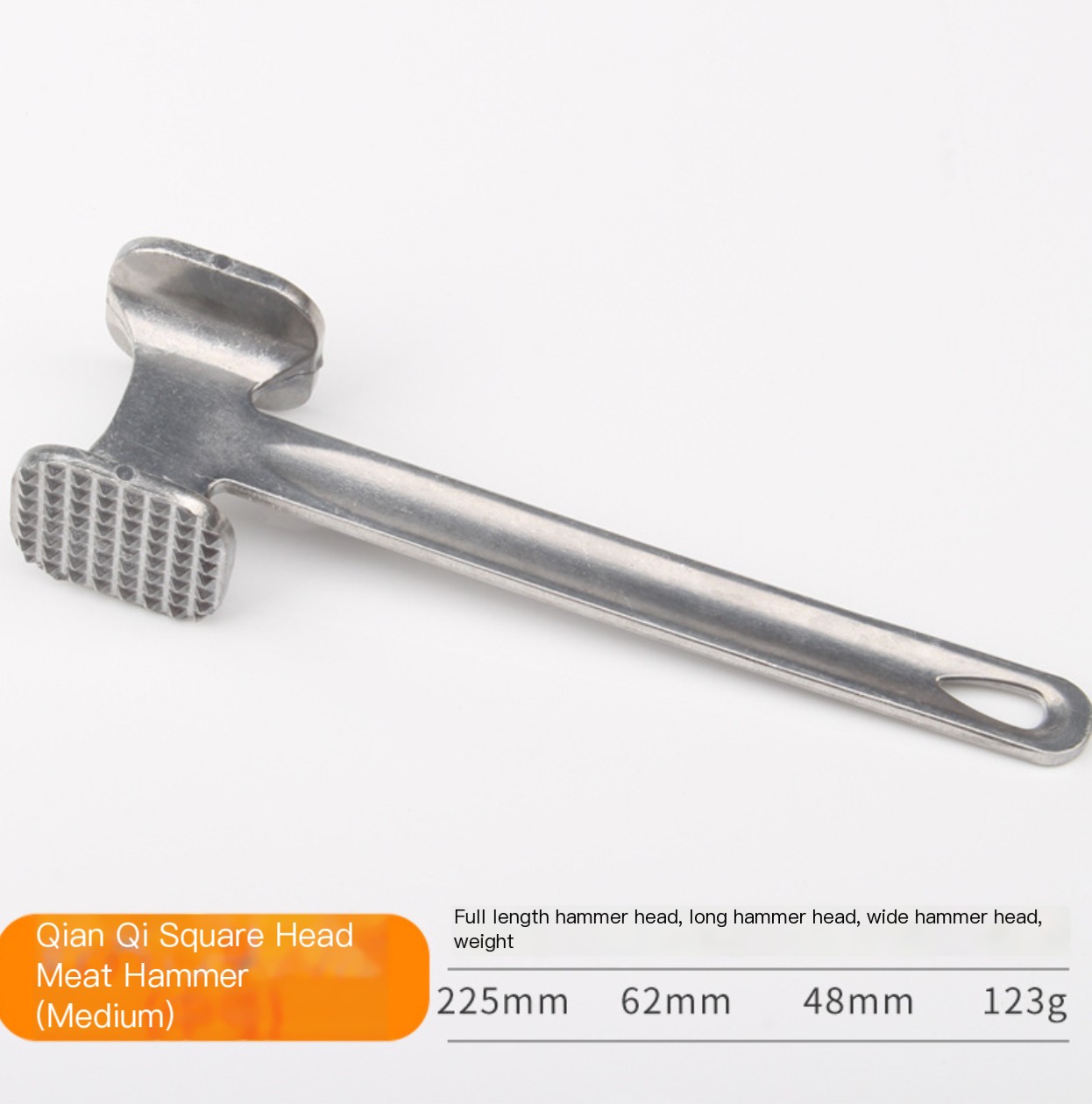 Aluminum Alloy Meat Tenderizer Image 2