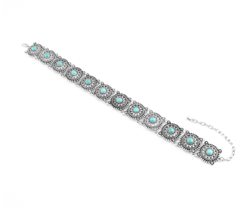 Bohemian Turquoise Necklace 4