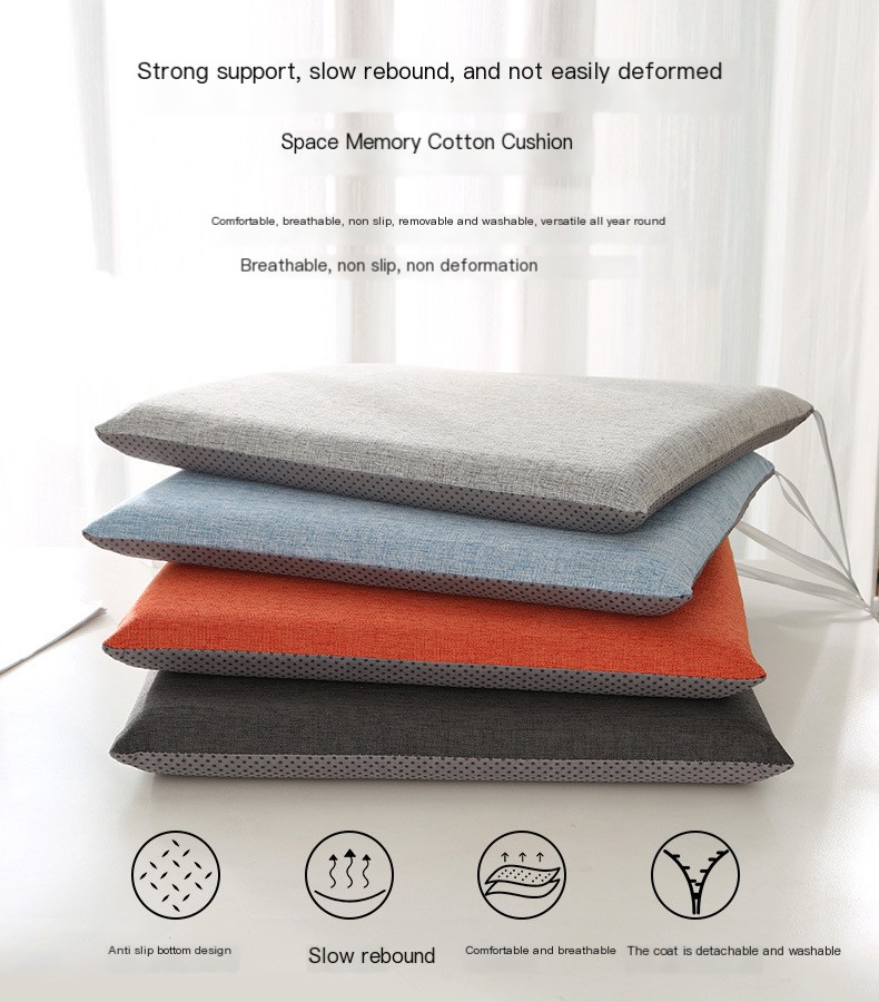 Memory Foam Chair Cushion Image 1