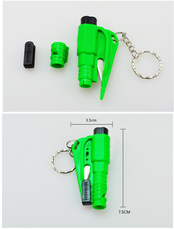 Car Mini Key Chain Safety Hammer