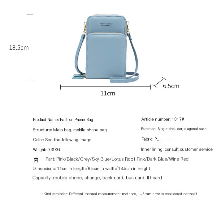 Touch Screen Mobile Phone Bag Image 1
