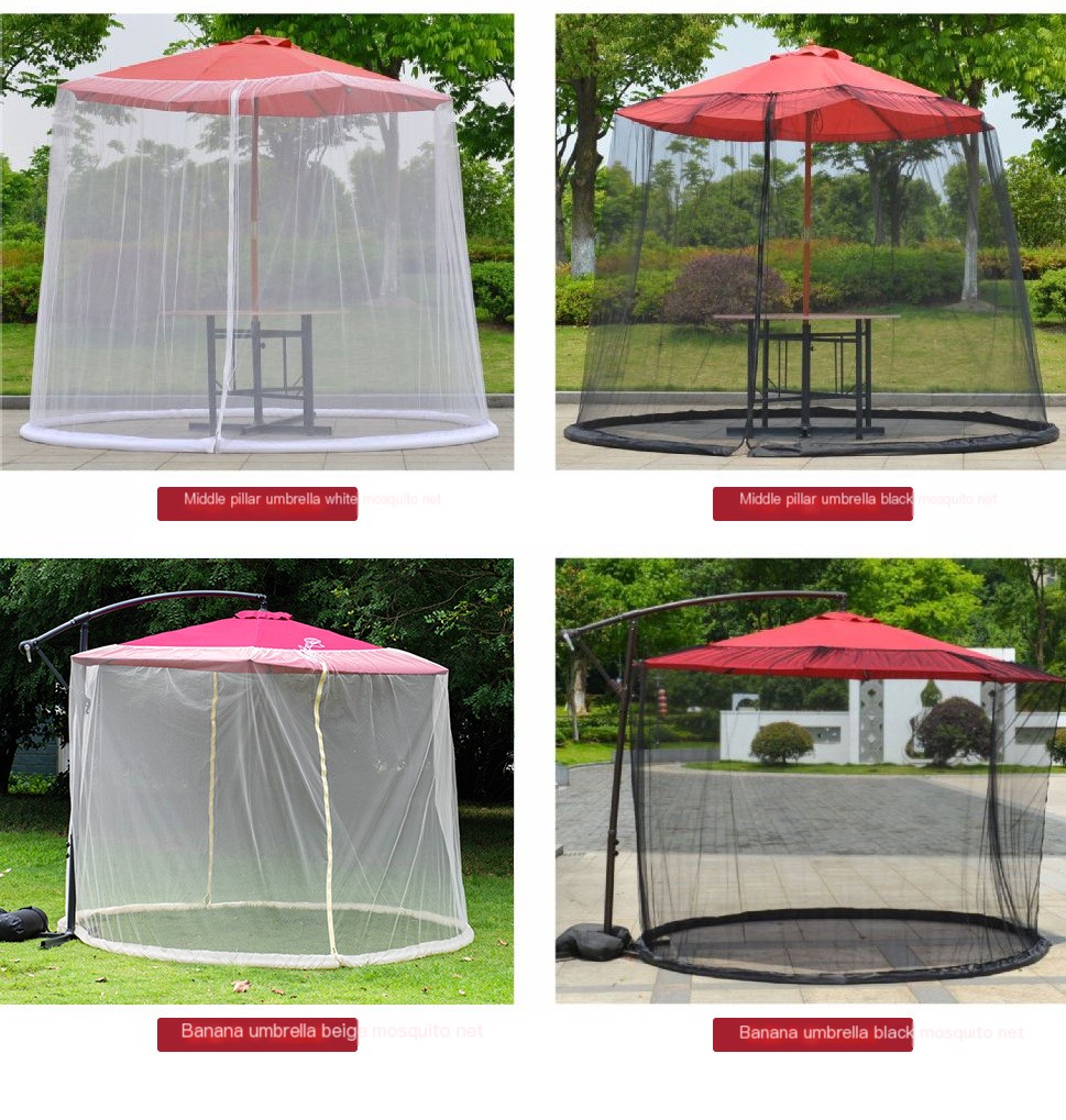 Mosquito Net in Action