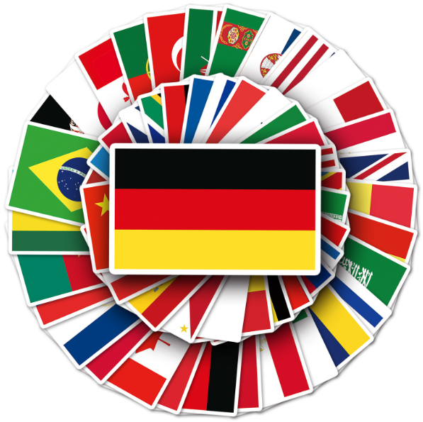 Flag Stickers 1