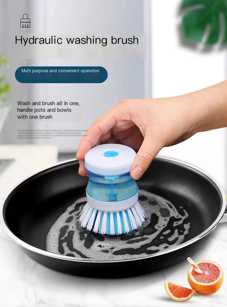 Hydraulic Pot Washing Brush 3