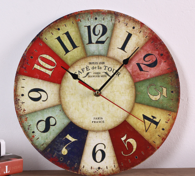 Retro Wall Clock Image 3