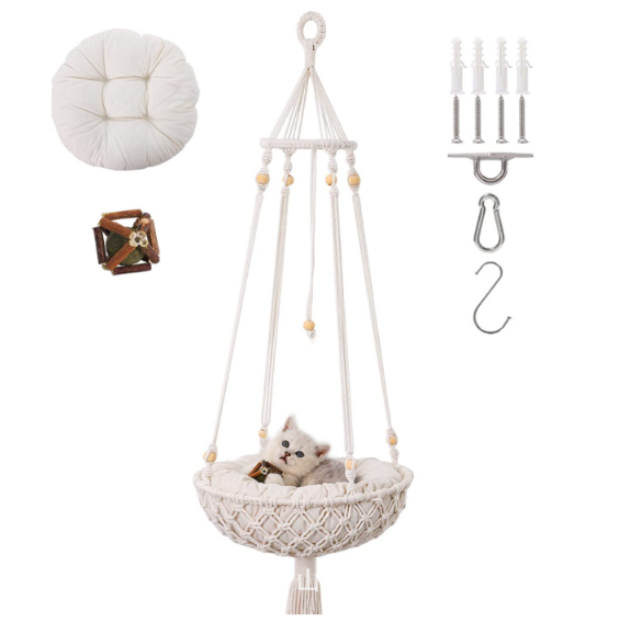 Handwoven Cat Hammock 3