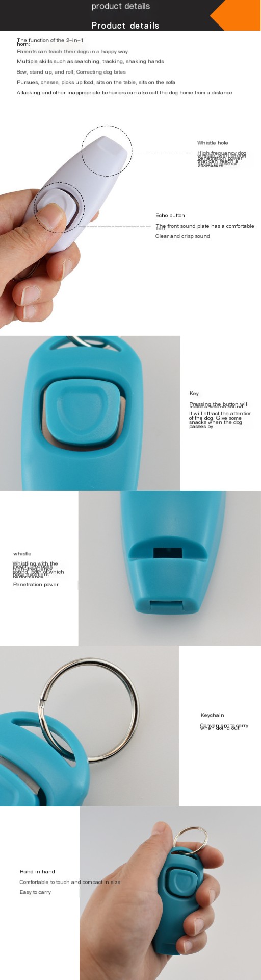 2-in-1 Pet Training Whistle Image 3
