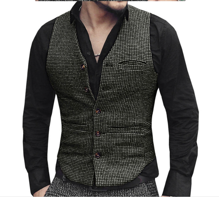 Plaid Vest Variant 3