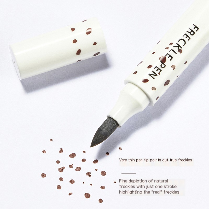 Natural Lifelike Freckle Pen Soft Brown Freckle Pen Makeup Waterproof