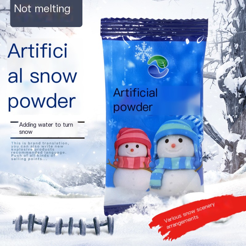 Pó de neve artificial