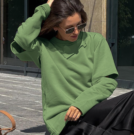 Knitted Sweater Image 3