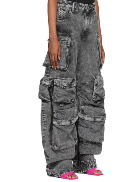 Casual High Waist Cargo Pants