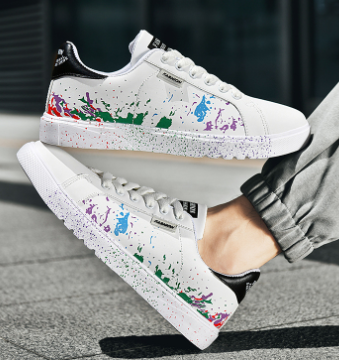 Casual Faux Leather Low-Top Shoe 3