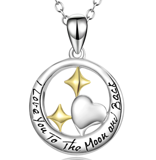 Circle Engraved Pendant