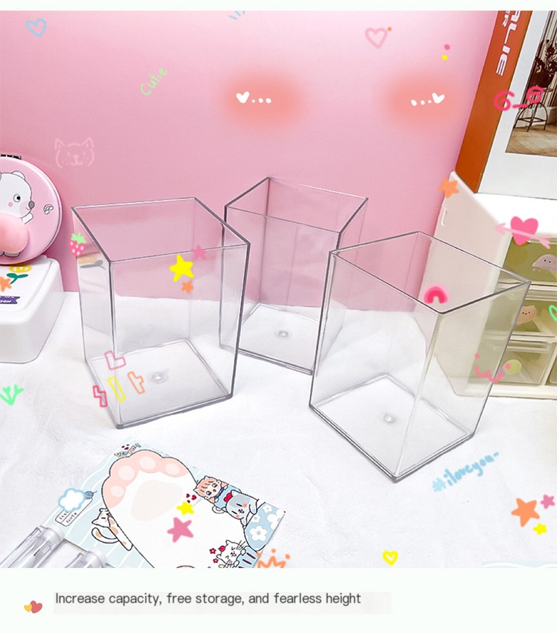 Stylish desk organization