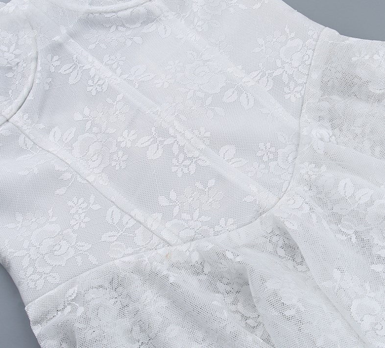 Lace Skeleton Strap Dress 6