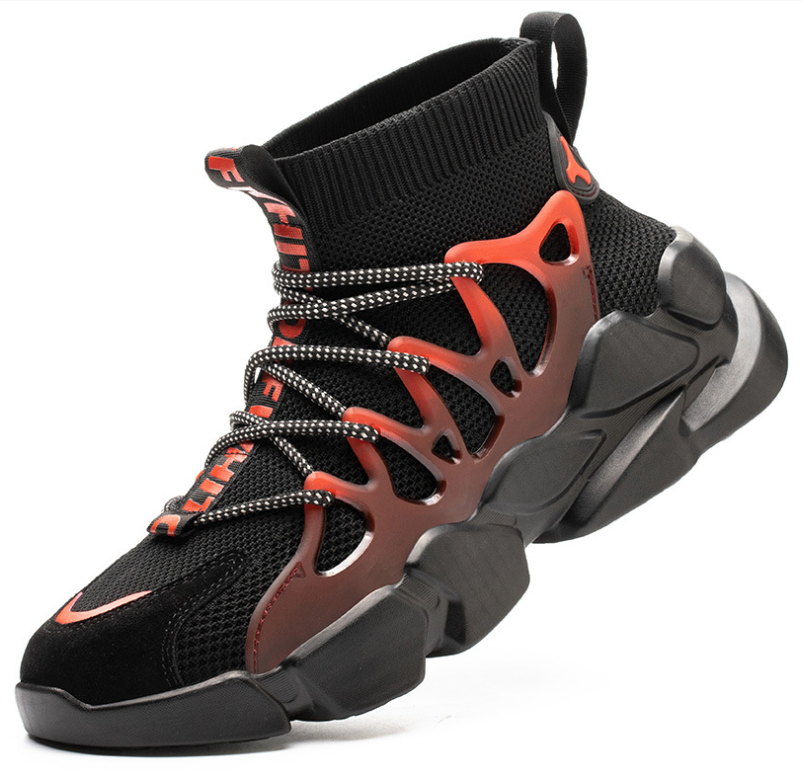 High-top breathable sports shoes