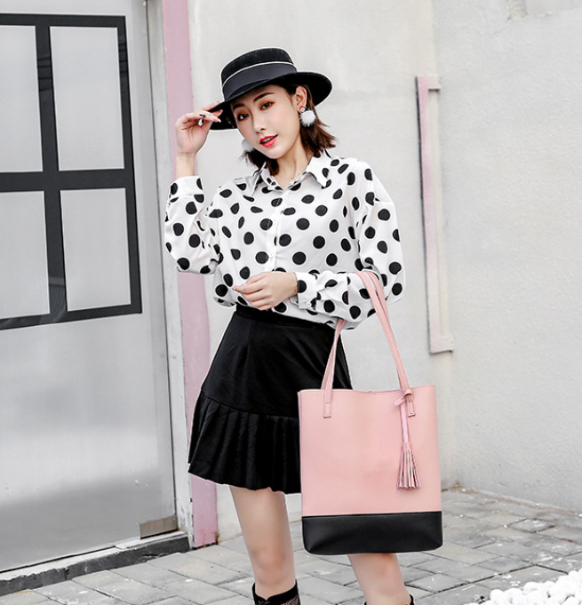 Stylish Bucket Shoulder Bag