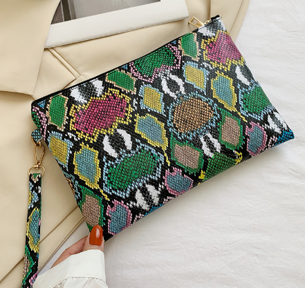 Black Snake Shaped Handbag