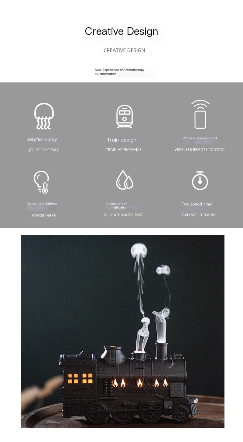 Locomotive Essential Oil Diffuser 4