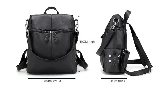 Fashionable Dual-Use Backpack