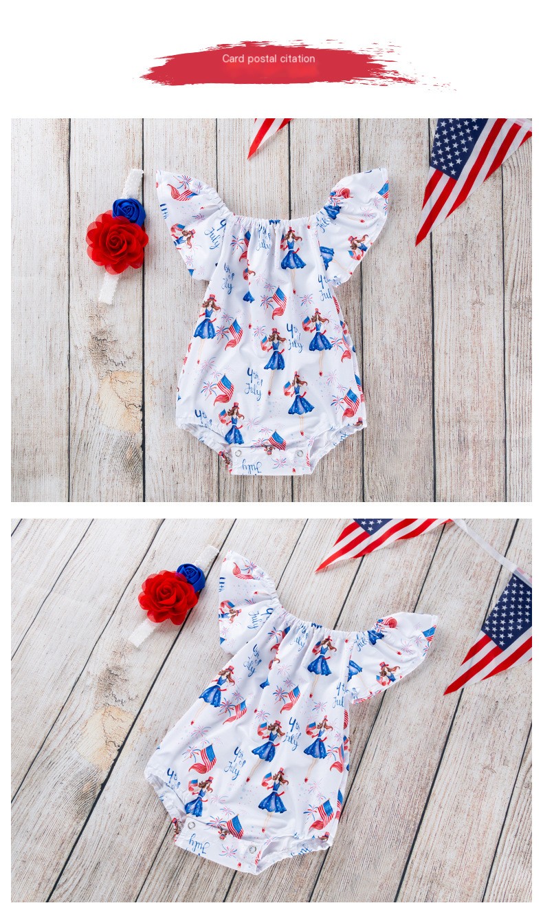 Independence Day Baby Romper Image 2