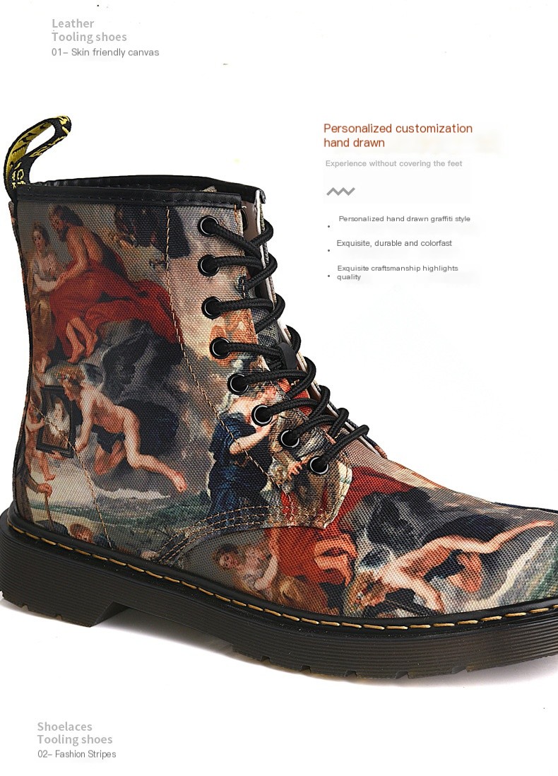 Diverse Color Options for Martin Boots