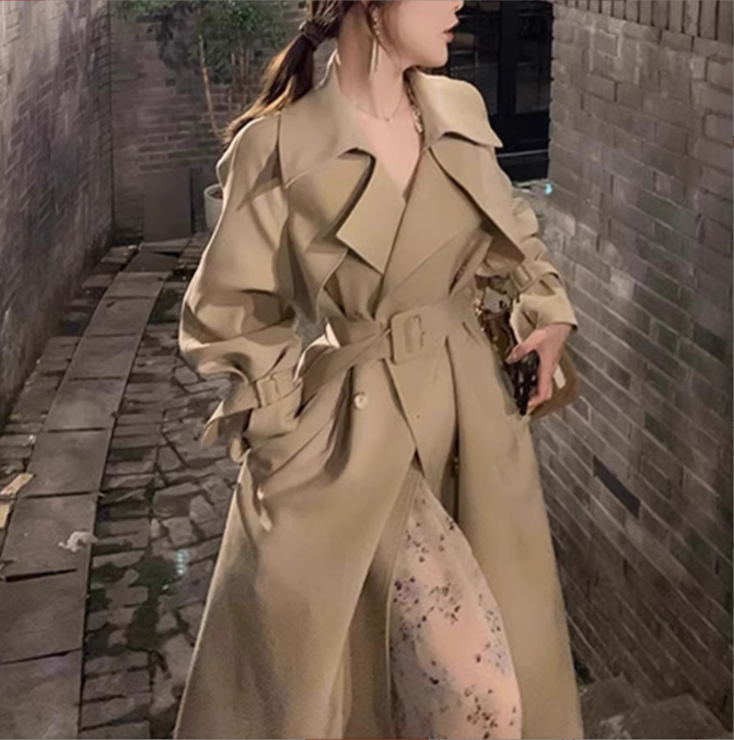 Trench Coat Back View