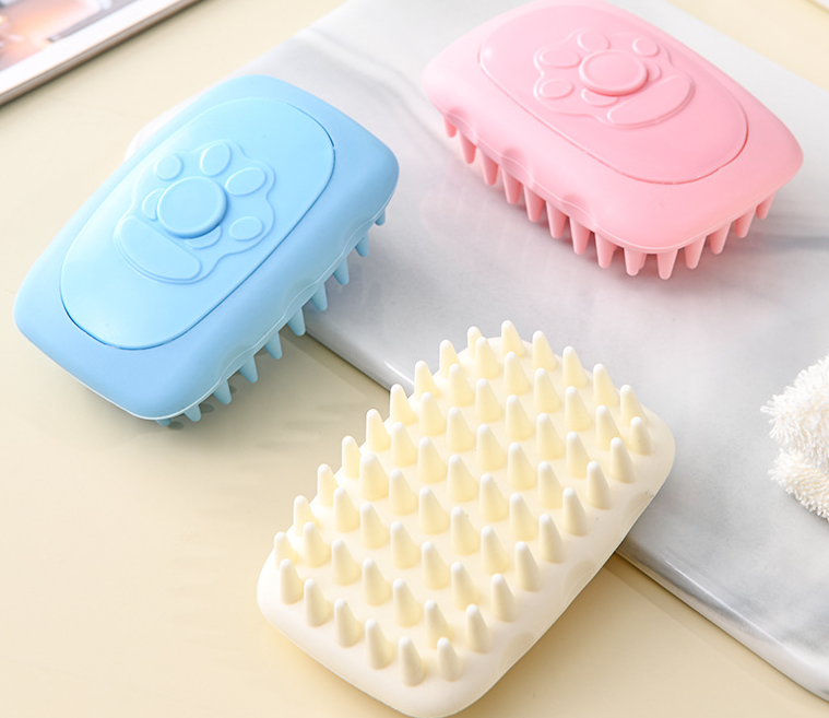 Silicone Hair Comb - Sapphire