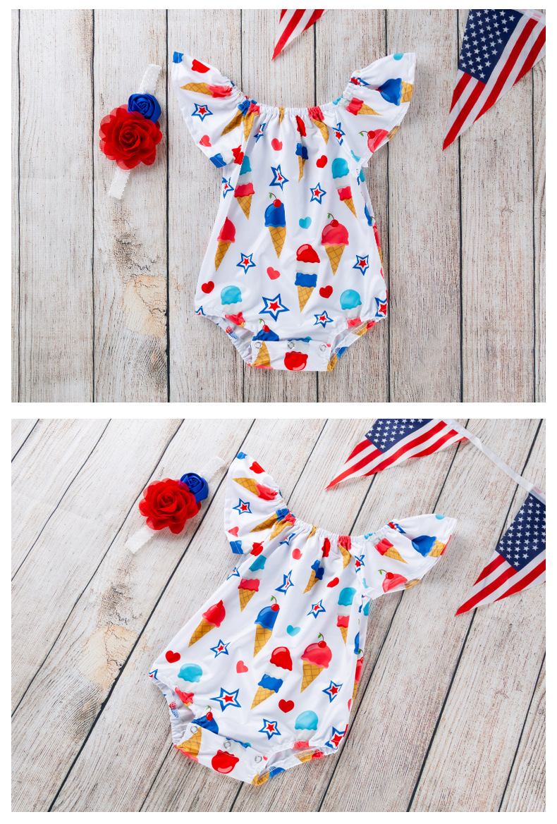 Independence Day Baby Romper Image 9