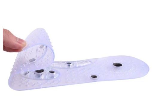 Insoles with Magnetic Stones