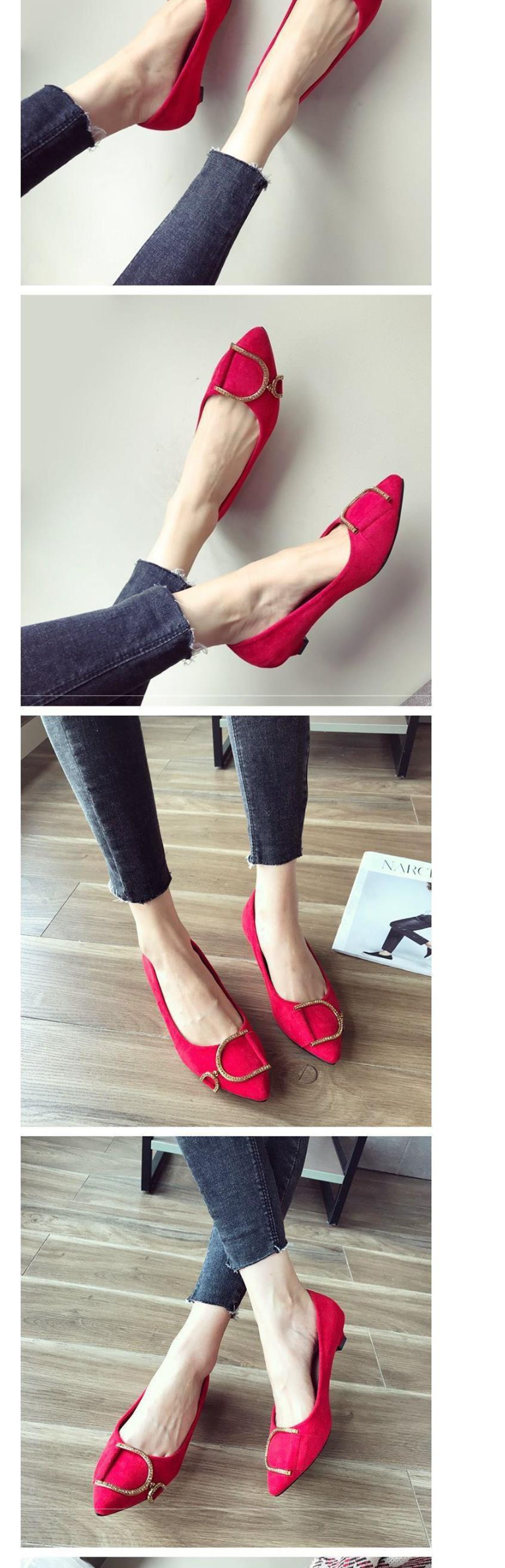 Autumn Shallow Work Leisure Shoes