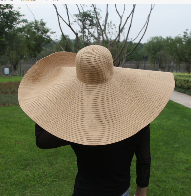 Large Brim Sun Hat Yellow