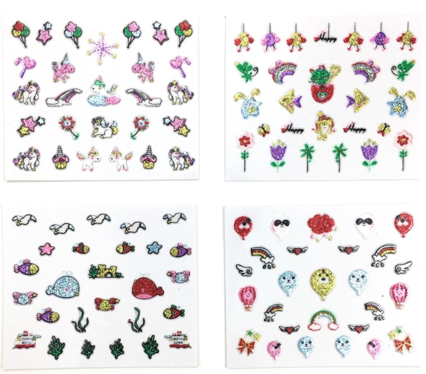 Cute Designs of Nail Stickers